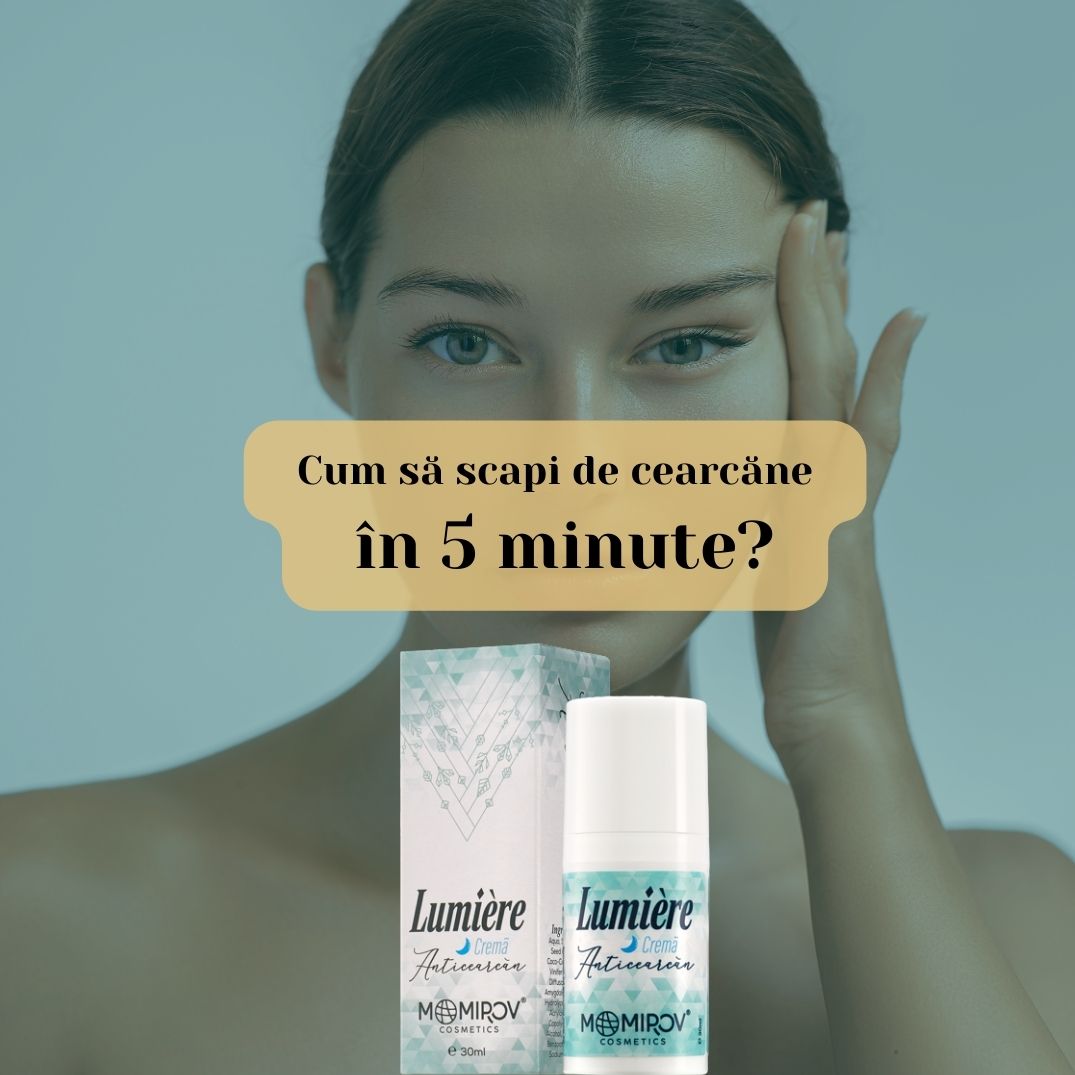 Scapă de cearcăne în 5 minute