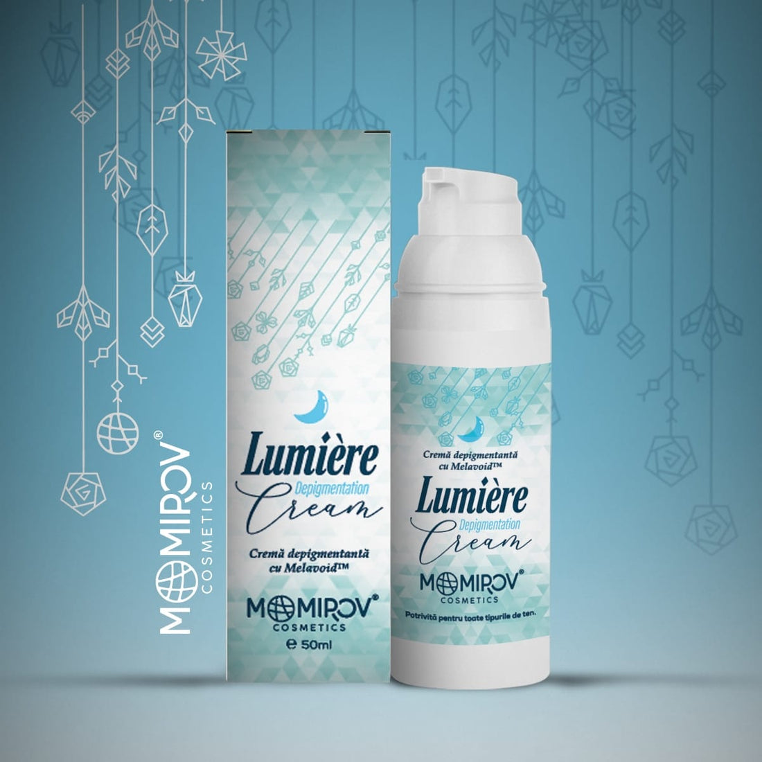 Am lansat Crema concentrată depigmentantă Lumiere