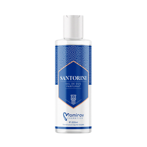 Gel de duș parfumat Santorini, 200 ml