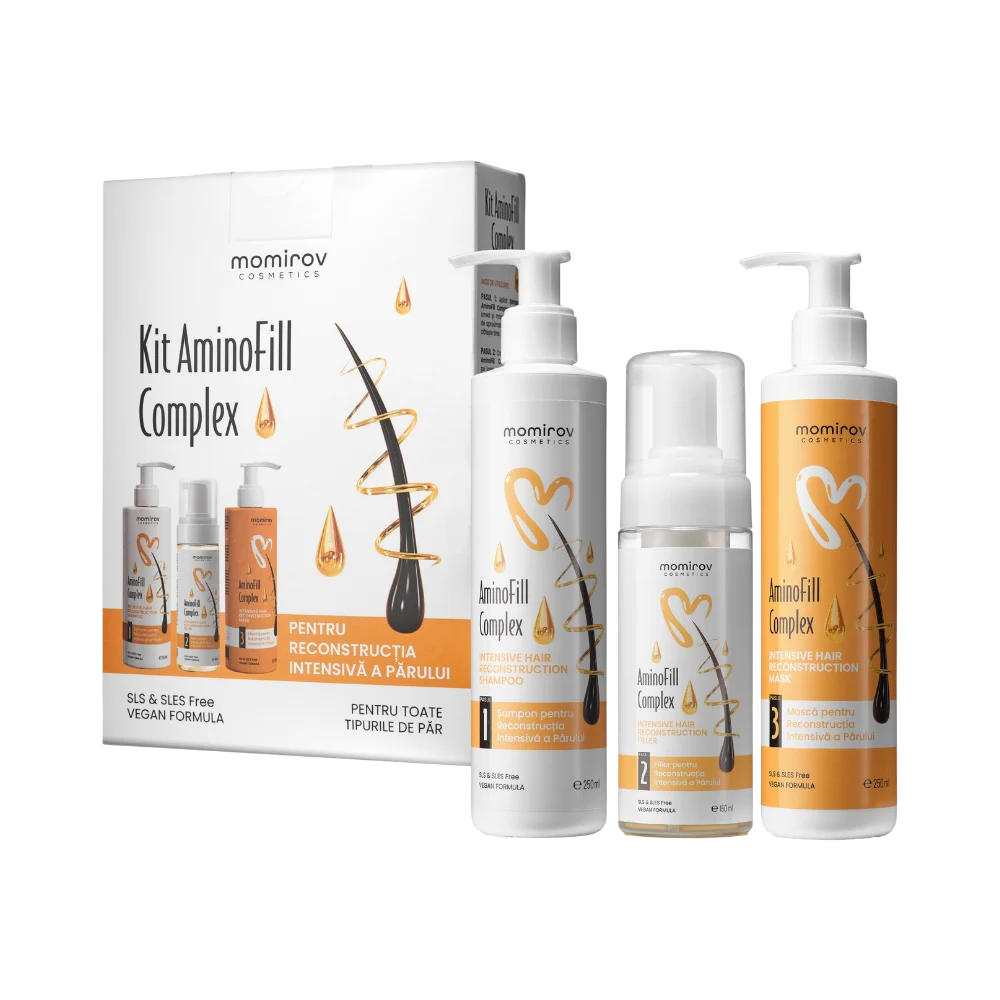 Kit AminoFill Complex pentru reconstrucția intensivă a părului