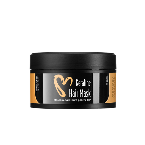 Mască reparatoare pentru păr Keraline, 200 ml