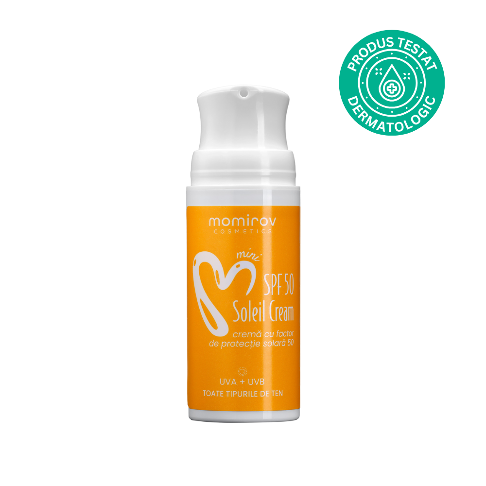 Mini Cremă Soleil cu factor de protecție solară SPF 50, 15 ml