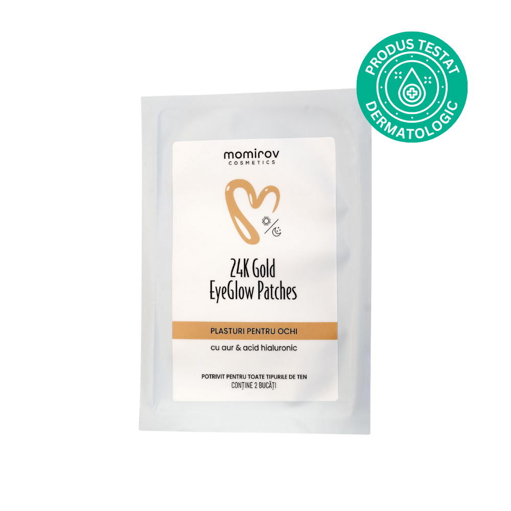 Plasturi hidrogel pentru ochi 24K Eyeglow - 2 buc