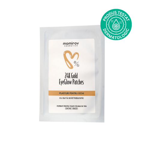 Plasturi hidrogel pentru ochi 24K Eyeglow - 2 buc