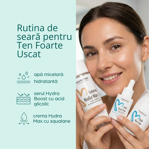 Rutina de seară pentru Ten Foarte Uscat