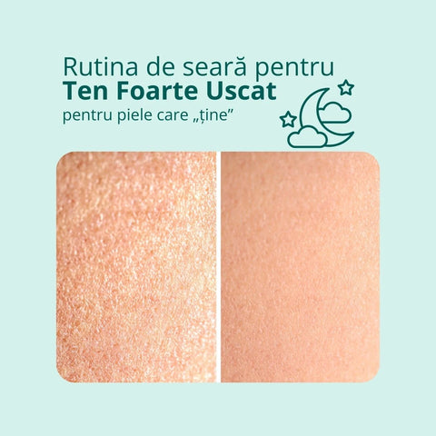 Rutina de seară pentru Ten Foarte Uscat