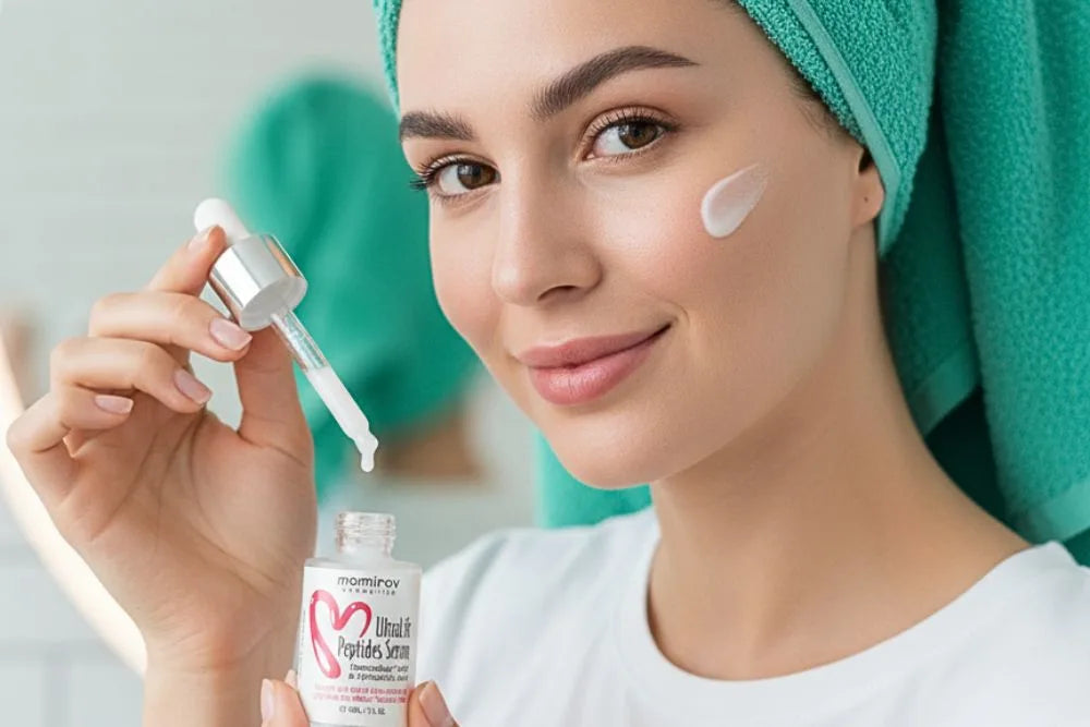 Serum Ultralift cu peptide și acid hialuronic, 30 ml