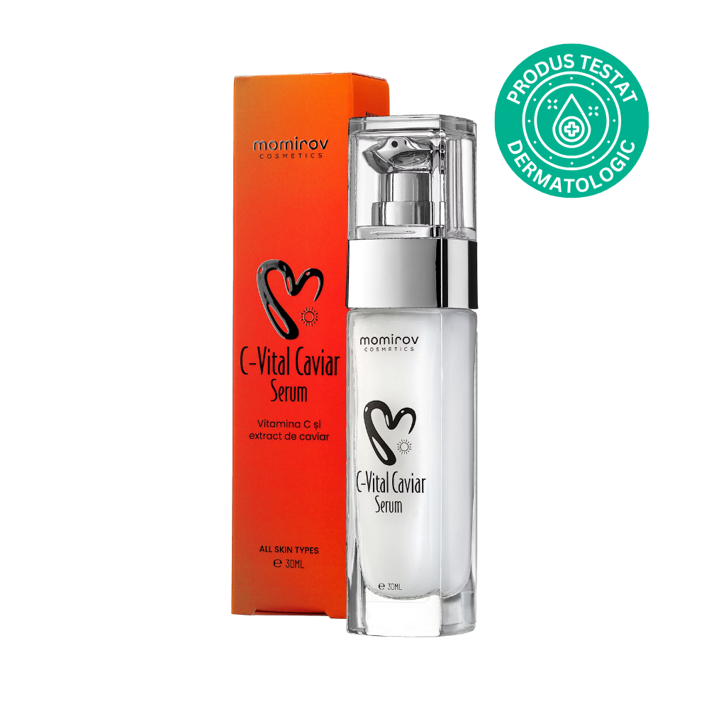 Serum C-Vital Caviar cu vitamina C și extract de caviar, 30 ml