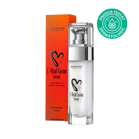 Serum C-Vital Caviar cu vitamina C și extract de caviar, 30 ml