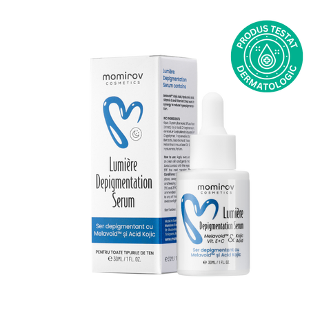 Serum depigmentant Lumière cu Melavoid și acid kojic pentru pete maronii, 30 ml