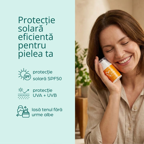 Cremă Soleil cu factor de protecție solară SPF 50, 50 ml