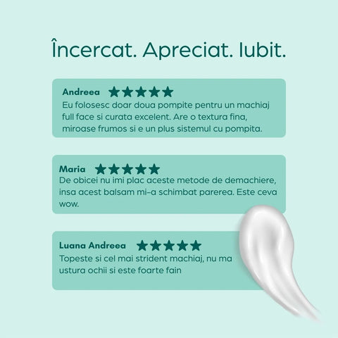 Balsam demachiant cu extract de fructe, 50 ml