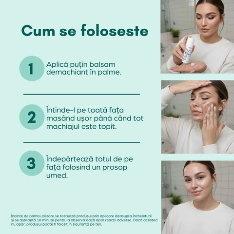 Balsam demachiant cu extract de fructe, 50 ml