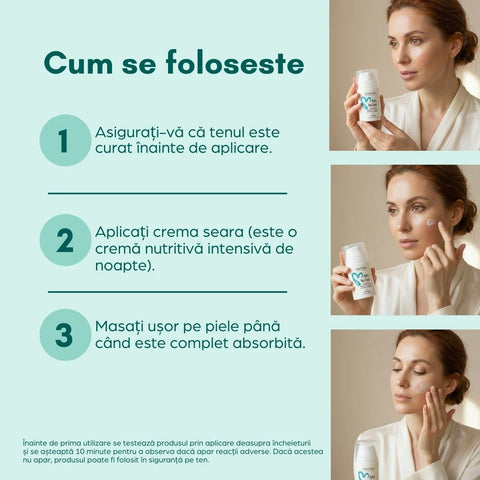 Cremă nutritivă Hydra Max cu Squalane și acid hialuronic pentru ten uscat, 50 ml