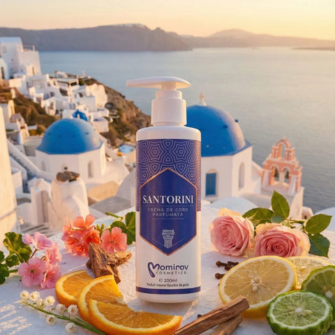 Cremă de corp parfumată Santorini, 200 ml