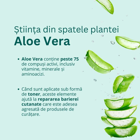 Apă micelară delicată cu Aloe Vera, 200 ml
