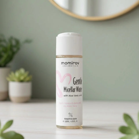 Apă micelară delicată cu Aloe Vera, 200 ml