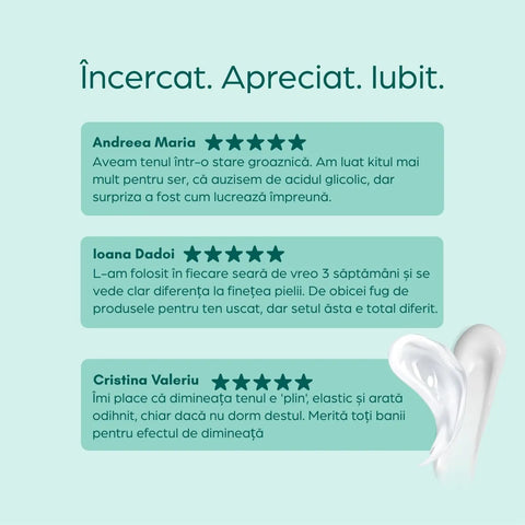 Kit HydraMax cu ser și cremă pentru tenul uscat