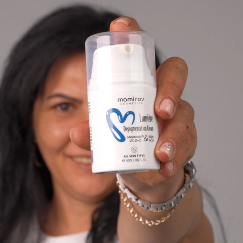 Kit Lumiere cu ser și cremă pentru depigmentare