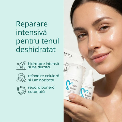 Kit HydraMax cu ser și cremă pentru tenul uscat