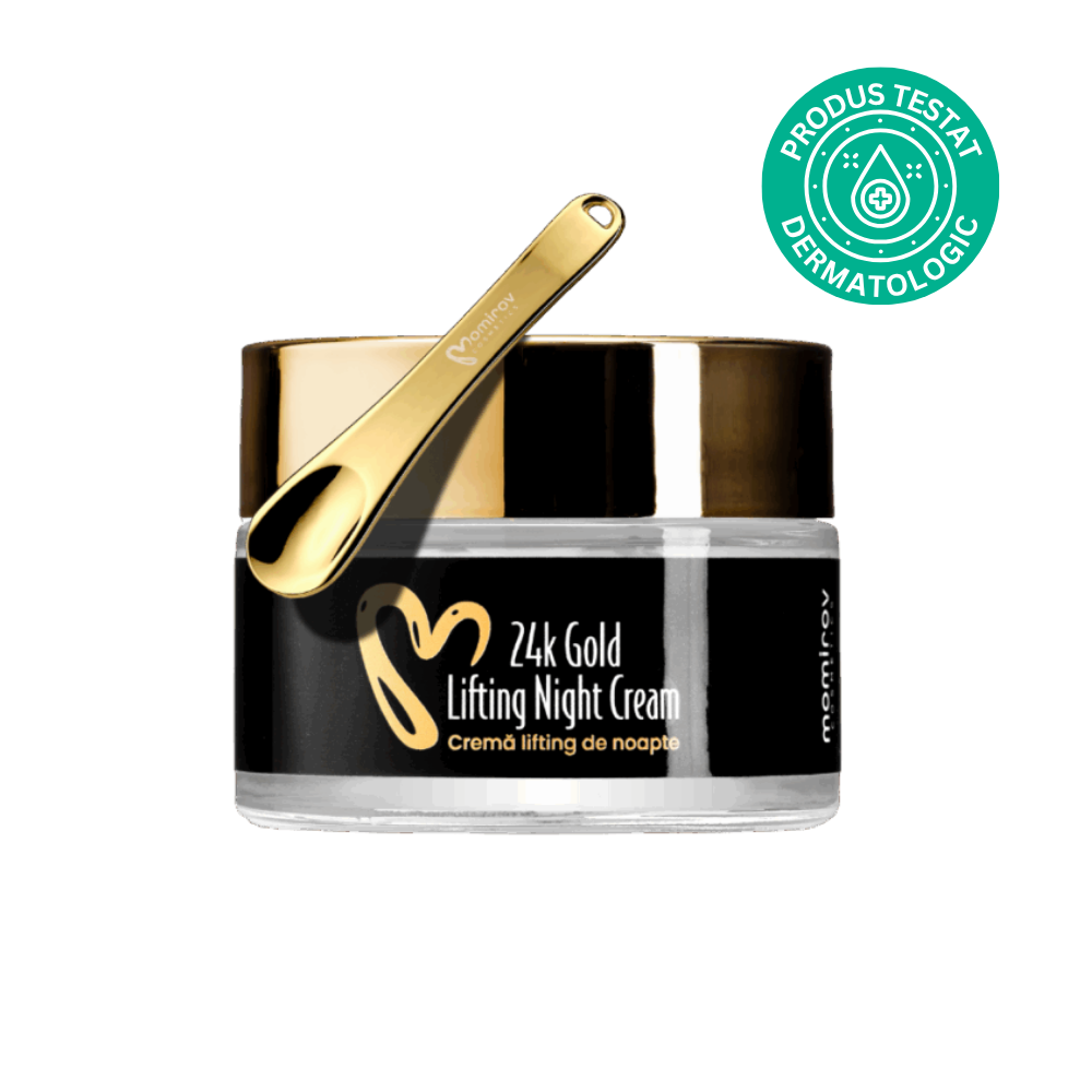 Cremă lifting de noapte 24K cu aur și 10% Tens-up, 50 ml