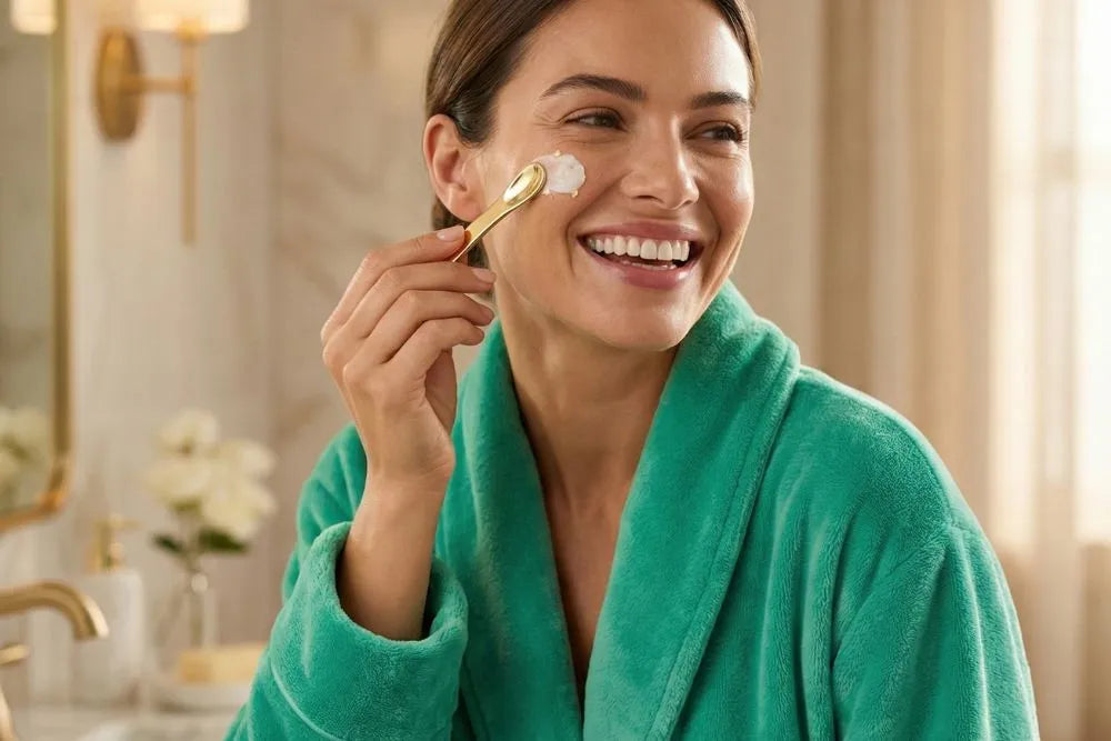 Cremă lifting de noapte 24K cu aur și 10% Tens-up, 50 ml