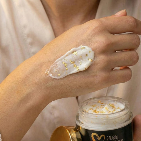 Cremă lifting de noapte 24K cu aur și 10% Tens-up, 50 ml