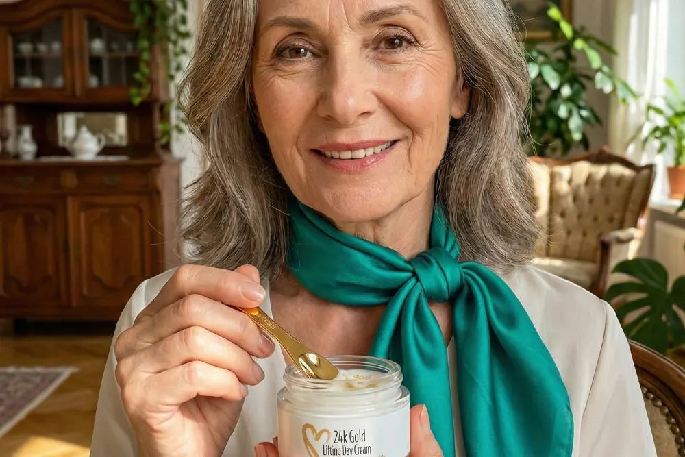 Cremă lifting de zi 24K cu aur și SPF 30, 50 ml
