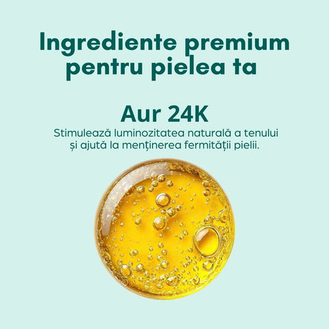 Cremă lifting de zi 24K cu aur și SPF 30, 50 ml