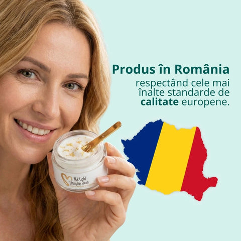 Cremă lifting de zi 24K cu aur și SPF 30, 50 ml