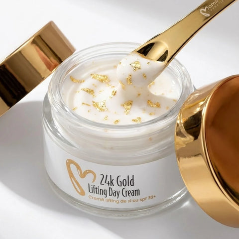 Cremă lifting de zi 24K cu aur și SPF 30, 50 ml