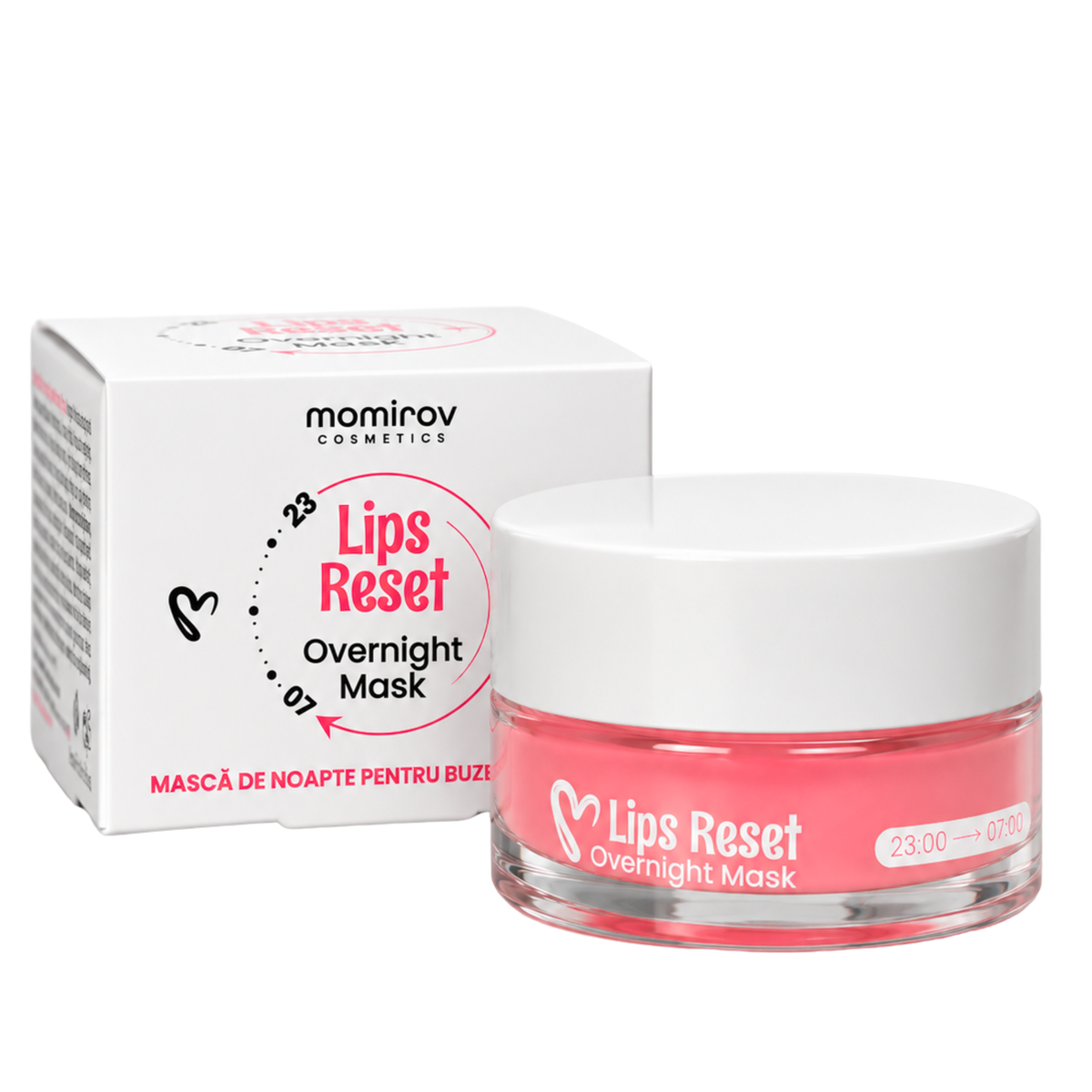 Lips Reset, mască de noapte pentru buze, 15 ml