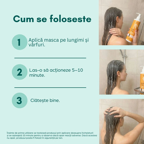 Mască Aminofill Complex pentru reconstrucția intensivă a părului, 200 ml