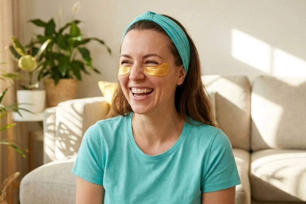 Plasturi hidrogel pentru ochi 24K Eyeglow - 2 buc