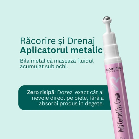 Puff Control cremă pentru reducerea pungilor de sub ochi, 17 ml