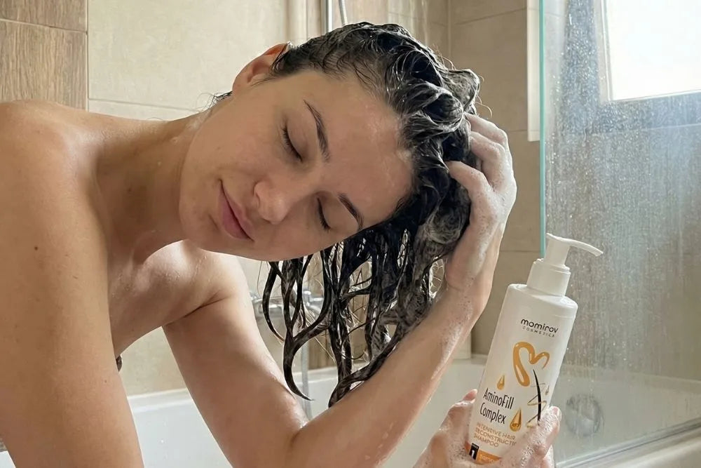 Șampon Aminofill Complex pentru reconstrucția intensivă a părului, 250 ml