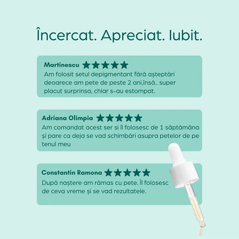 Serum depigmentant Lumière cu Melavoid și acid kojic pentru pete maronii, 30 ml