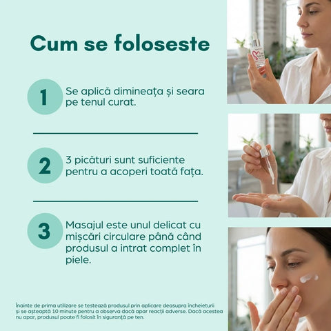 Serum Ultralift cu peptide și acid hialuronic, 30 ml