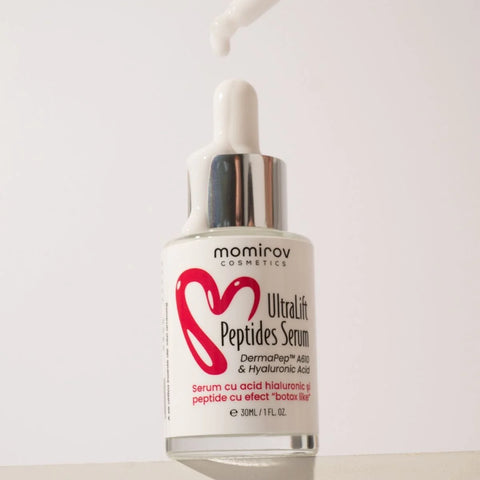 Serum Ultralift cu peptide și acid hialuronic, 30 ml