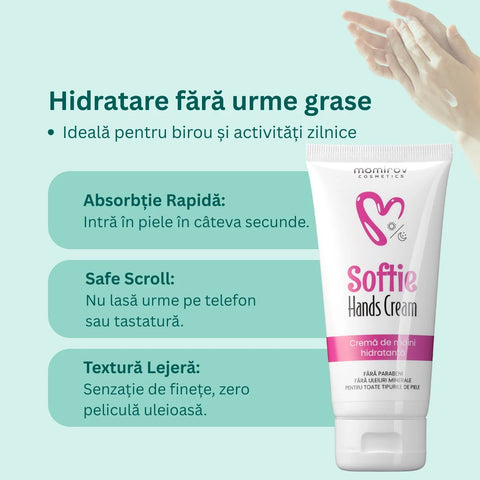 Softie Cremă hidratantă de mâini, 100 ml