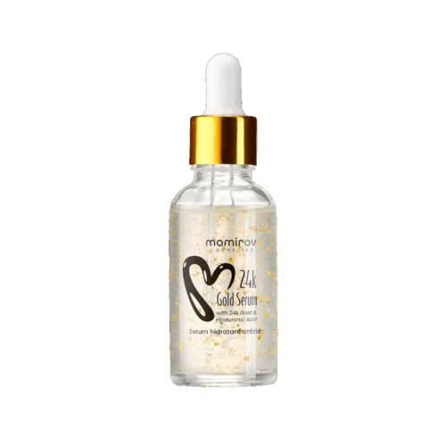 Serum cu aur 24K și acid hialuronic, 30 ml