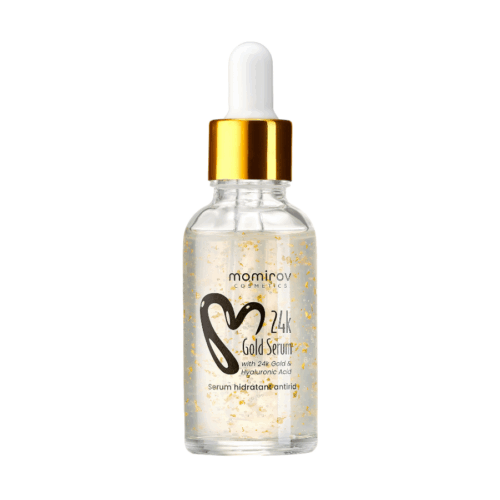 Serum cu aur 24K și acid hialuronic, 30 ml
