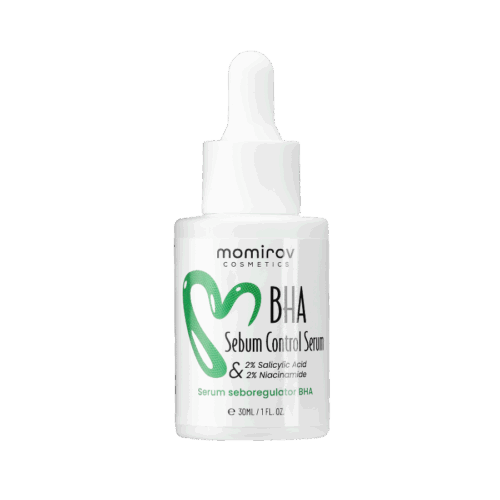 Serum BHA Sebum Control cu 2% acid salicilic și 2% niacinamidă pentru ten gras și mixt, 30 ml