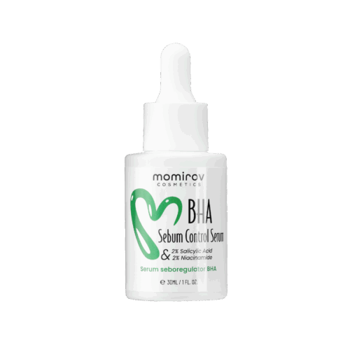 Serum BHA Sebum Control cu 2% acid salicilic și 2% niacinamidă pentru ten gras și mixt, 30 ml
