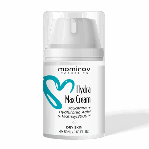 Cremă nutritivă Hydra Max cu Squalane și acid hialuronic pentru ten uscat, 50 ml